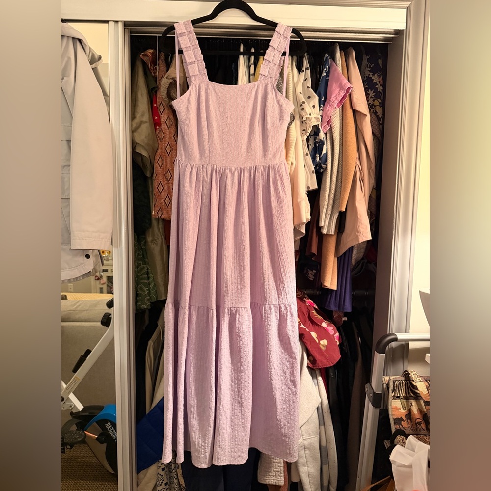 Alter Brooklyn Lavender Sleeveless Dress